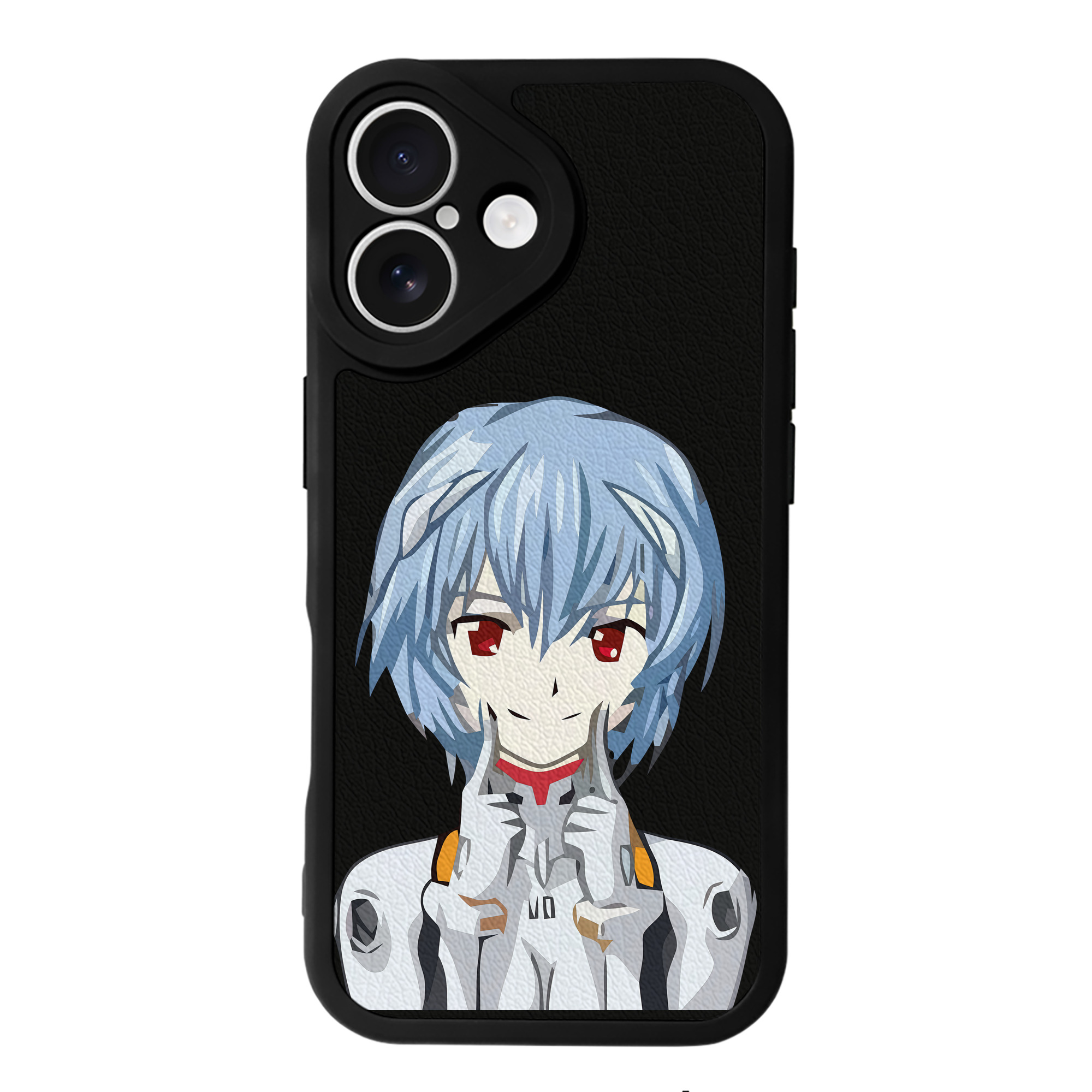 （画像用） EVA 新世紀エヴァンゲリオン 【iPhone 16シリーズ対応】シリコンスマホケース（レザー調） 材質：シリコン